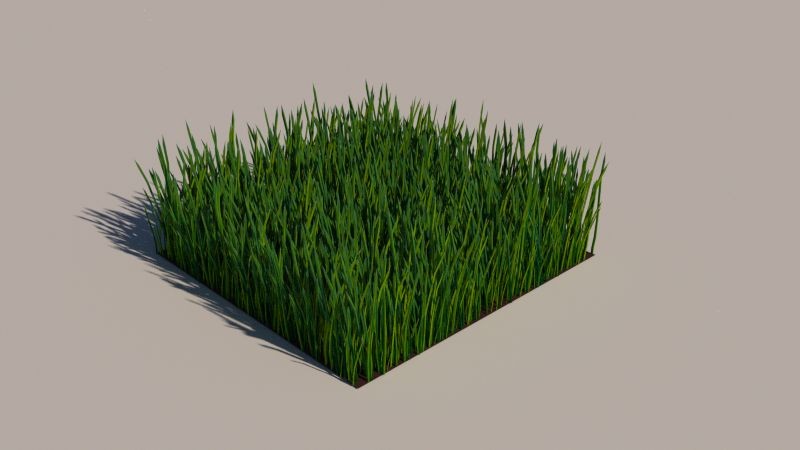 Grass For Luxrender preview image 1